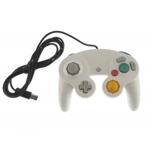 Beli GameCube kontroler za Wii s tresljaji - satkit