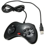 Vista lateral del mando Sega Saturn para juegos en PC y Mac