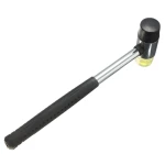 Martillo de goma con cabezales desmontables para trabajos delicados