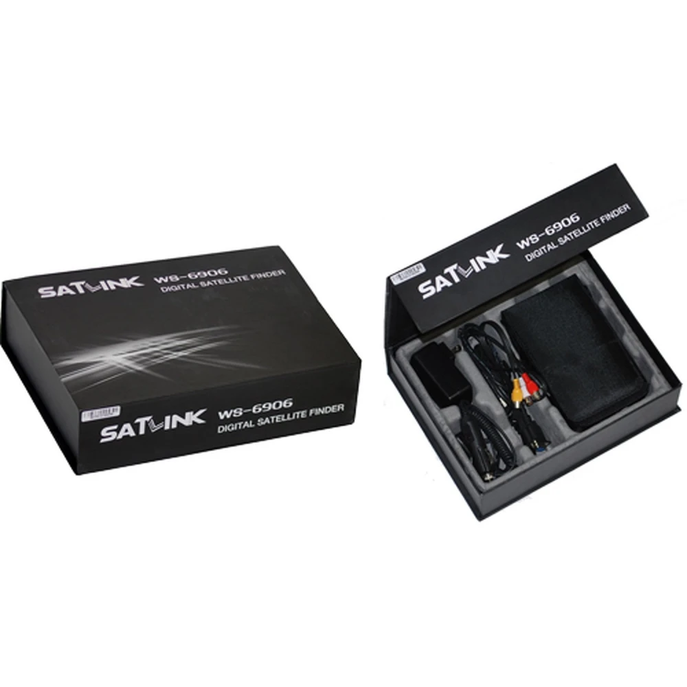 Medidor Satlink WS-6906 con funda de transporte y correa