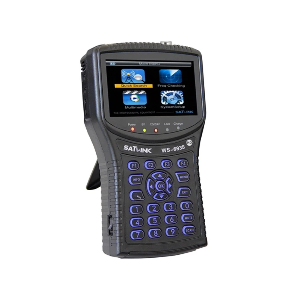 Merilnik digitalnega zemeljskega signala WS6935 DVB-T2 za profesionalce