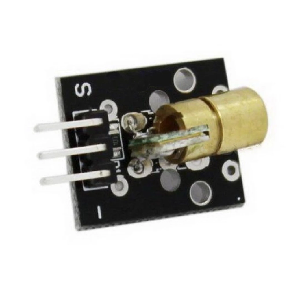 Laserski oddajni modul 5V rdeč 650 nm 5mW 6mm za Arduino