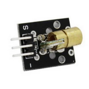 Laserski oddajni modul 5V rdeč 650 nm 5mW 6mm za Arduino