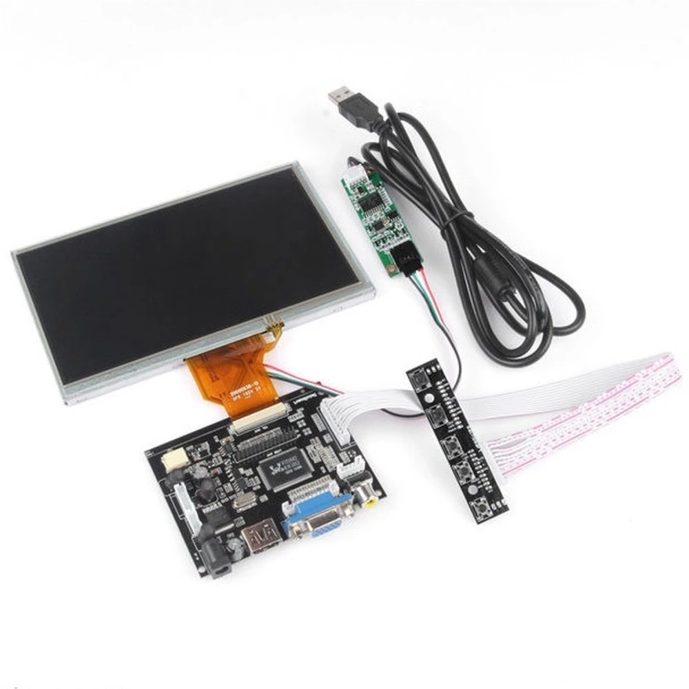 7-palčni TFT LCD monitor za Raspberry Pi s touch panelom