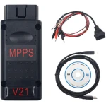 Mpps V21 ECU orodje za čip tuning Main + Tricore + Multiboot s kablom