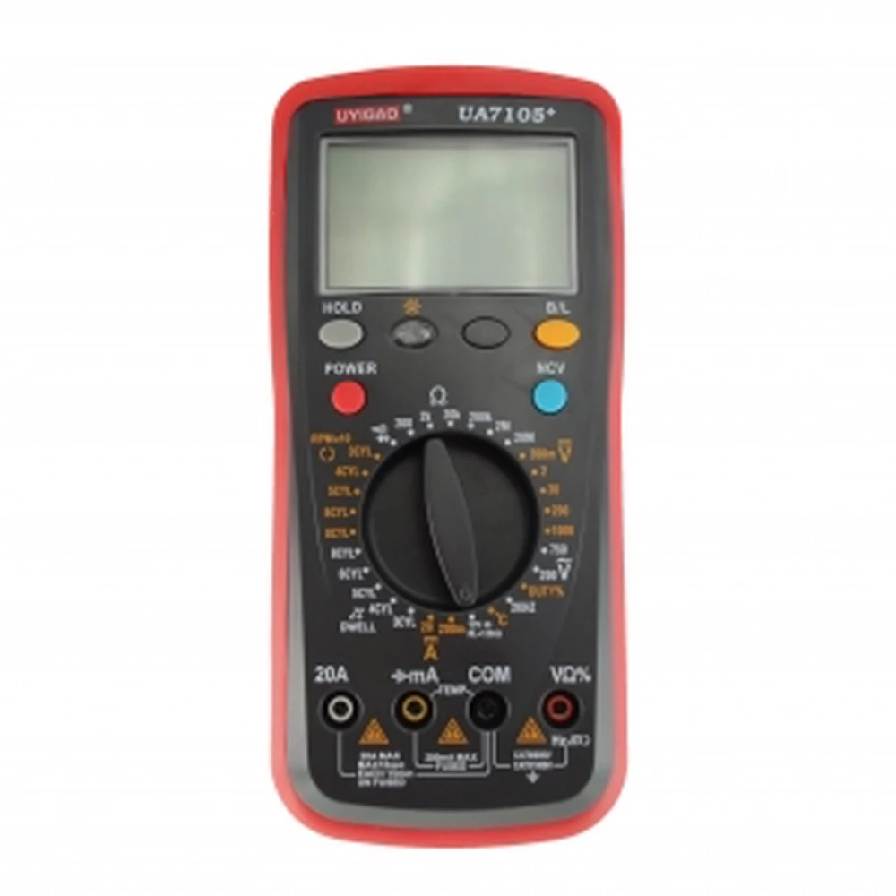 Profesionalni digitalni avtomobilski multimeter UA7105+ Uyigao za delavnico