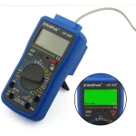 Multímetro HoldPeak HP-90F mostrando prueba de continuidad acústica