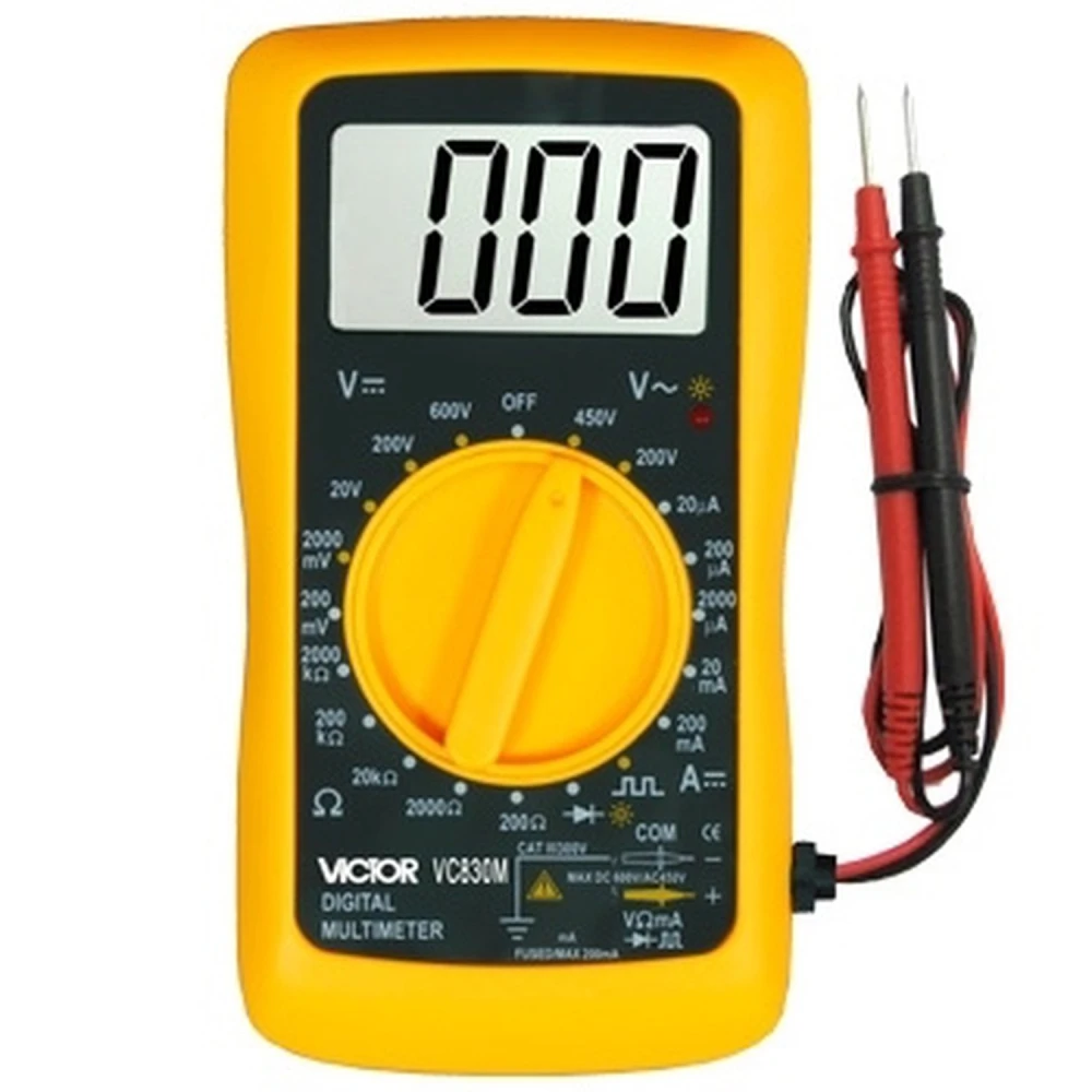 Digitalni multimeter Victor VC830m: natančnost in funkcionalnost za elektroniko