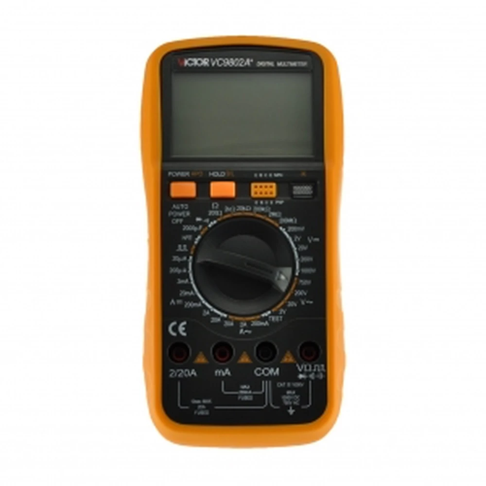 Digitalni multimeter Victor VC9802A+ z naprednimi funkcijami in natančnostjo