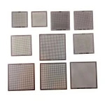 Komplet 10 univerzalnih BGA šablon za reballing 0,3 do 0,76 mm