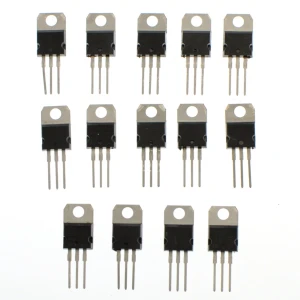 Paket 14 napetostnih regulatorjev TO220 - modeli L7805 do L7824 in LM317T