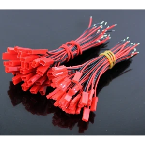 Pack 20 JST konektorjev s kablom (10 ženskih + 10 moških) za drone in RC