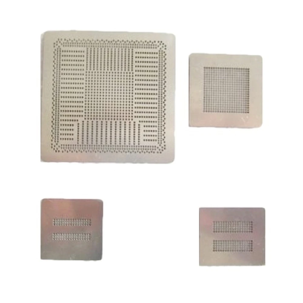 Pack 4 stencilov za PS4 za vroč zrak: natančne šablone za popravilo