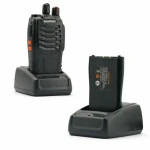 2-pack walkie talkie Baofeng BF-888S UHF 5W s slušalko