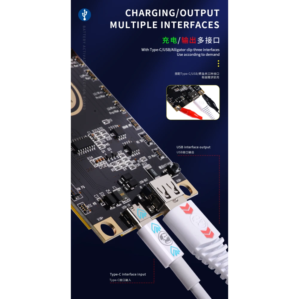 Mechanic BA27 plošča za aktivacijo baterije za iPhone in Android