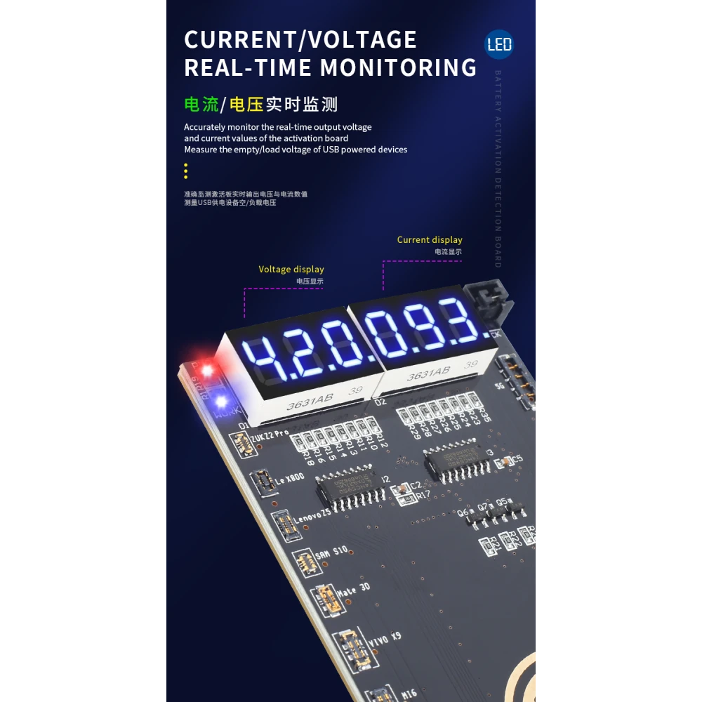 Mechanic BA27 plošča za aktivacijo baterije za iPhone in Android