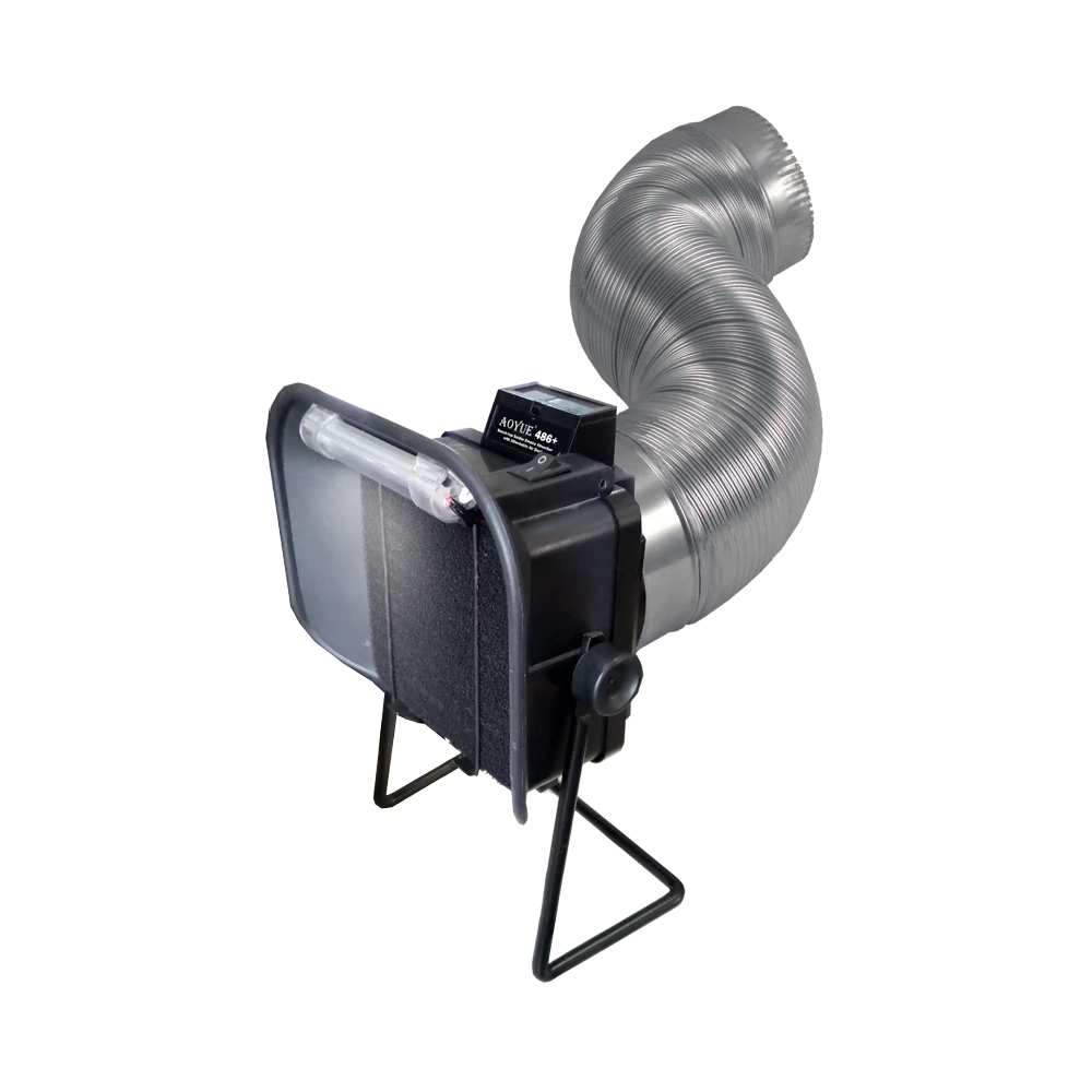 SMD popravilna platforma z odsesovalnikom dima Aoyue 486 Plus in odsesovalno cevjo