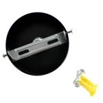 Porta lámpara industrial vintage Edison E27 con cable y soporte para lámparas colgantes