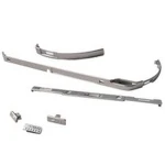 Stranska zaščita ohišja in gumbi za PSP2000 - originalni nadomestni del