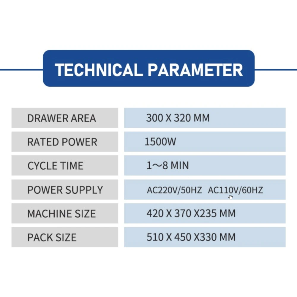 Puhui T-962 V2.0 infrardeča reflow pečica za PCB in SMD BGA
