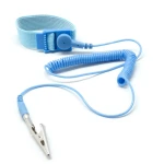 Nastavljiva antistatična zapestnica s kablom za ozemljitev za elektroniko