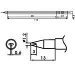 Aoyue LF-12LD spajkalna konica z uporom za spajkalne postaje
