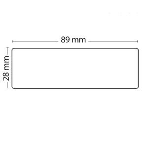 Rolo 130 samolepilnih etiket, združljiv z Dymo 99010, 89mm x 28mm
