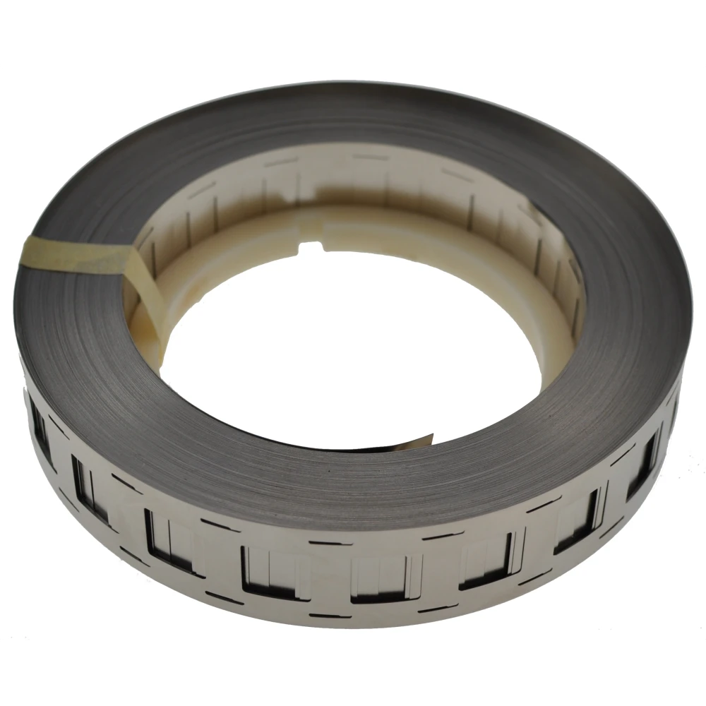 Lámina metálica para soldadura de baterías 18650 en rollo de acero 0.15x27mm