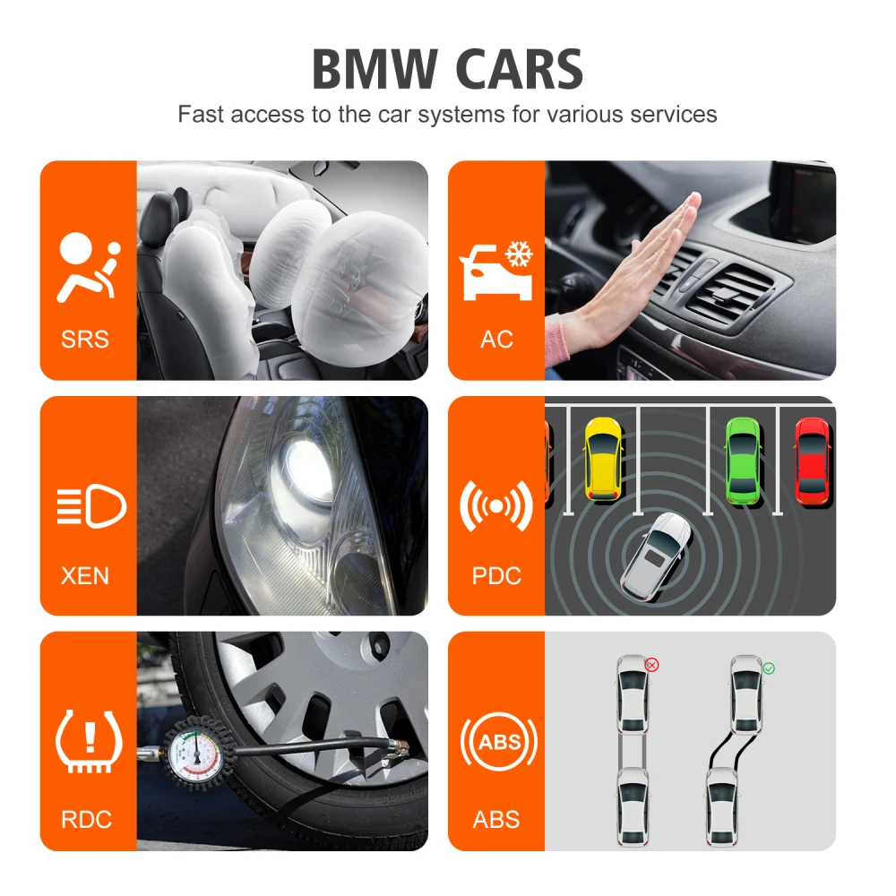 BMW diagnostični skener Konnwei KW480 - OBD2 orodje za BMW