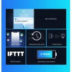 Brezžični senzor za vrata in okna SONOFF DW2 RF za domači alarm