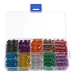 Set 100 avtomobilskih varovalk z 10 vrednostmi 2A do 35A TSX TOOL