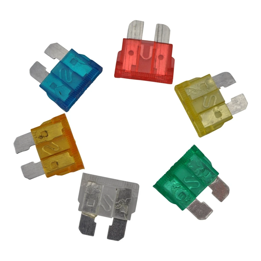 Komplet avtomobilskih in motorističnih varovalk 120 kos 5A 10A 15A 20A 25A 30A TSX TOOL