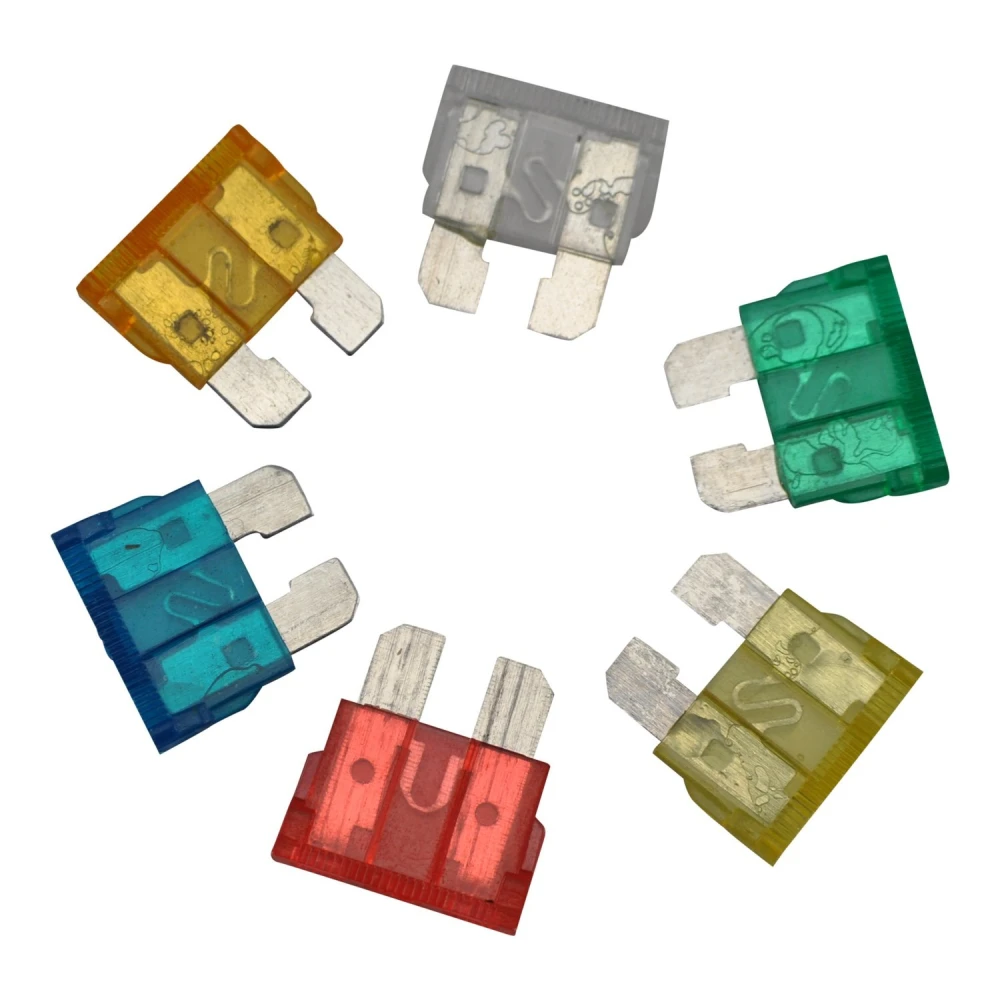 Komplet avtomobilskih in motorističnih varovalk 120 kos 5A 10A 15A 20A 25A 30A TSX TOOL