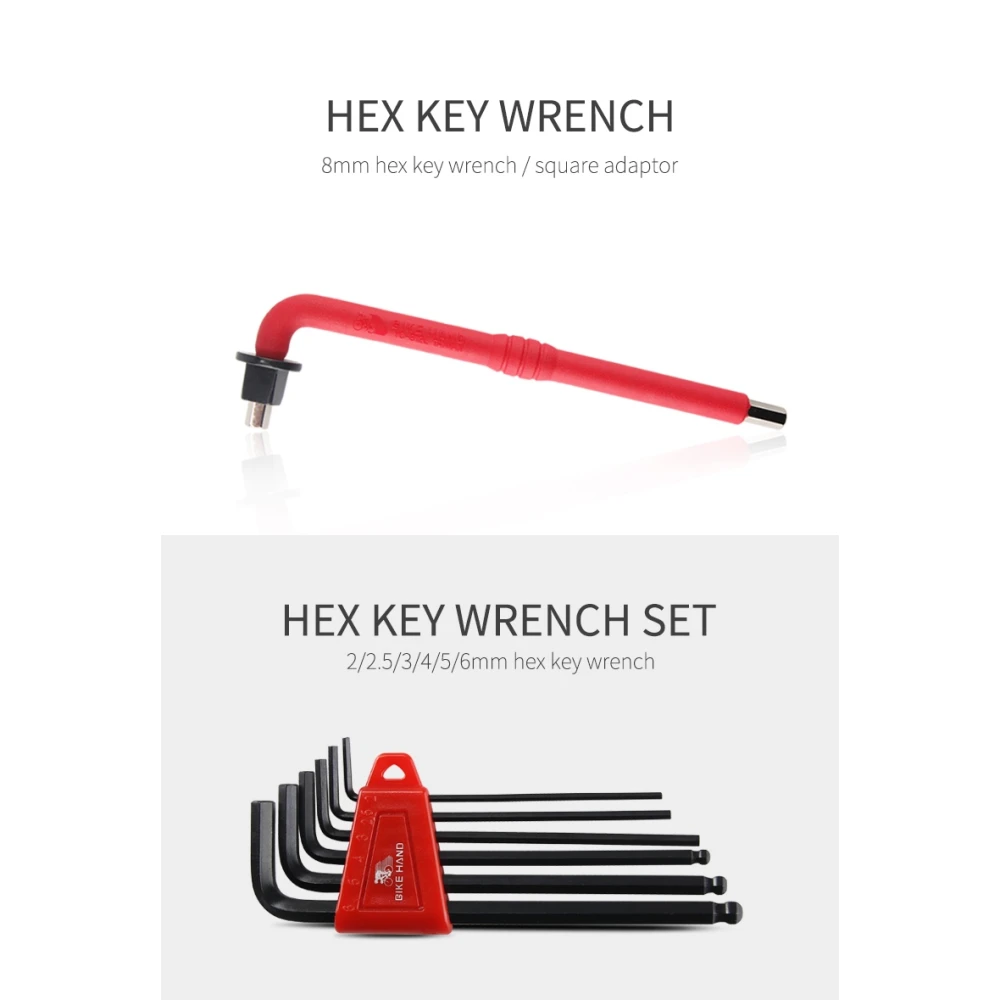 18-v-1 set orodij za kolo Bikehand - večnamenski komplet