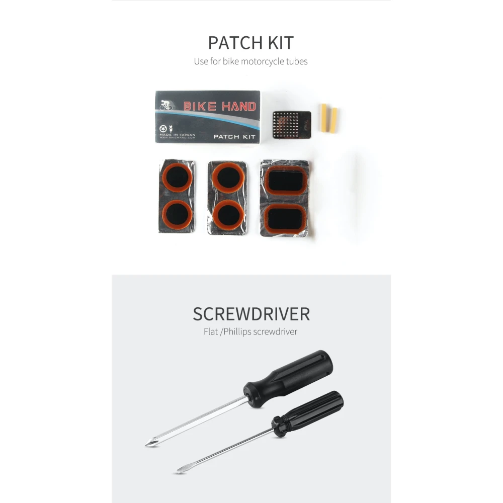 18-v-1 set orodij za kolo Bikehand - večnamenski komplet