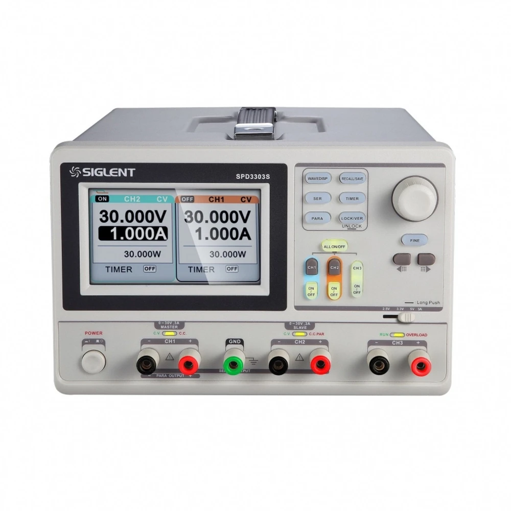 Siglent SPD3303S laboratorijski napajalnik 0-30V s PC