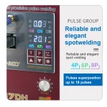 Točkovni varilnik Sunkko 737DH za izdelavo baterij 18650 14500 21700