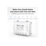 Sonoff 4CH Pro R3 WiFi stikalo 4 kanali za pametni dom, združljivo z Alexa in Google Home