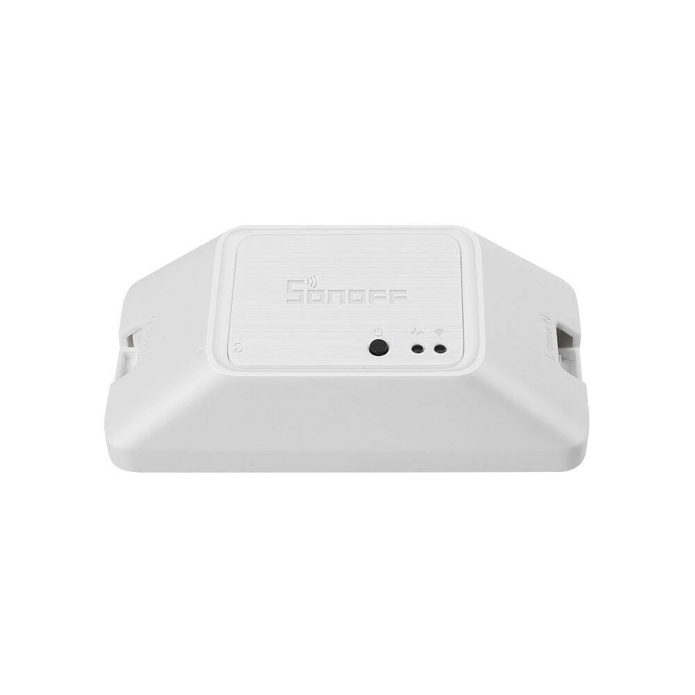 Sonoff Basic Zbr3 Zigbee Switch instalado en caja de conexiones