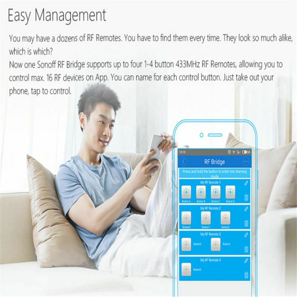 SONOFF PIR2 infrardeči senzor gibanja za domačo varnost