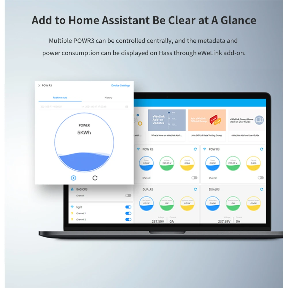 SONOFF Pow R3 - pametno WiFi stikalo visoke moči z merjenjem