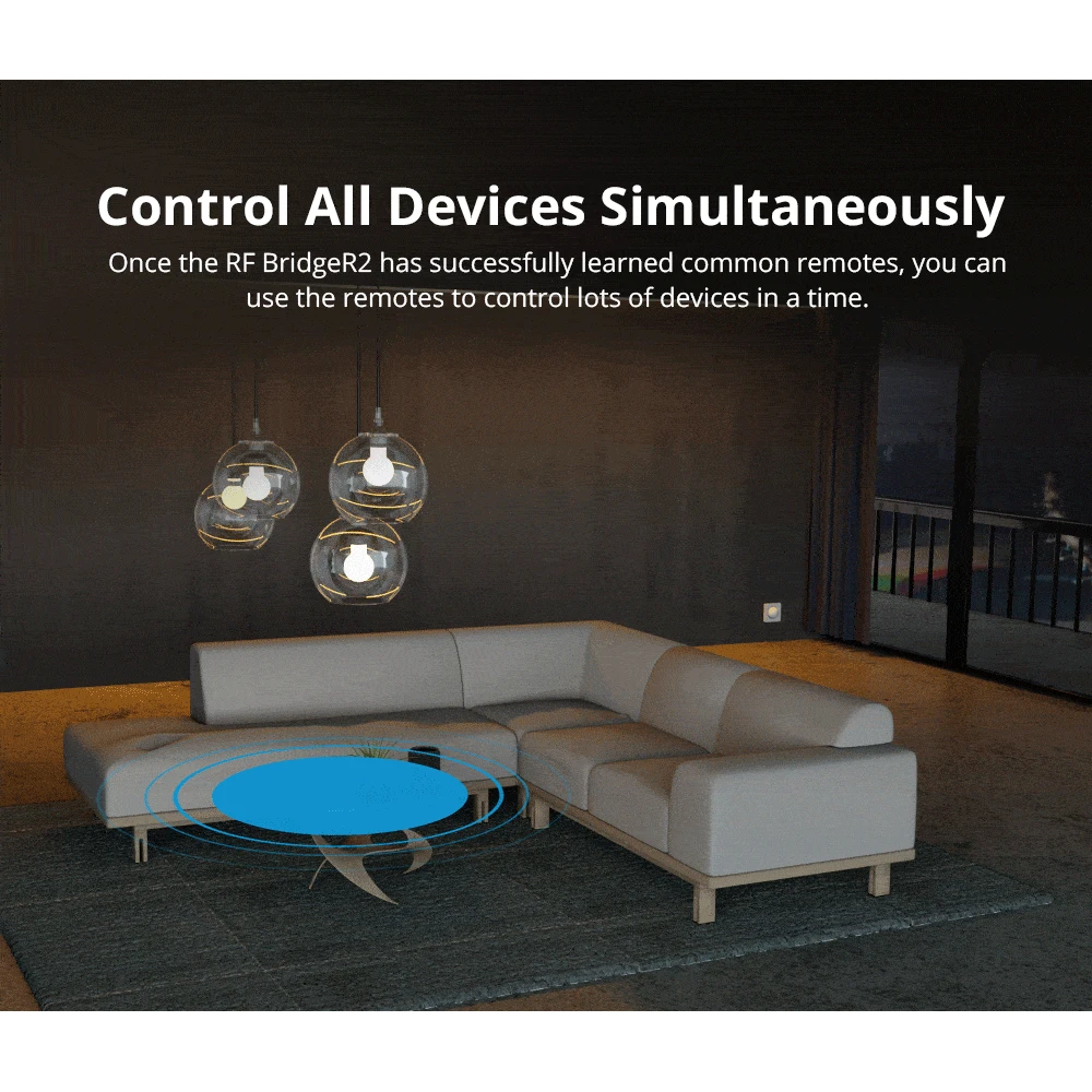 Sonoff RF Bridge R2 433MHz WiFi - RF v WiFi most