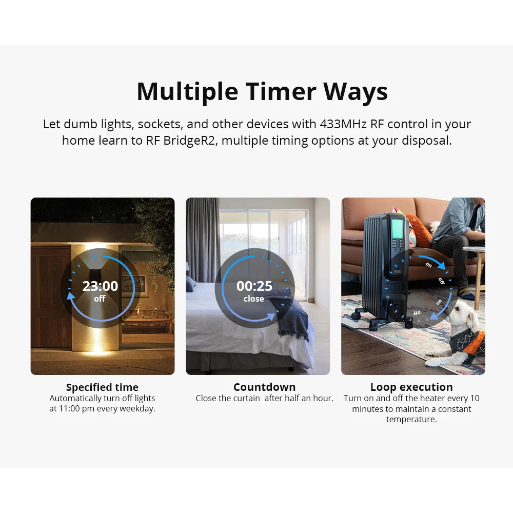 Sonoff RF Bridge R2 433MHz WiFi - RF v WiFi most
