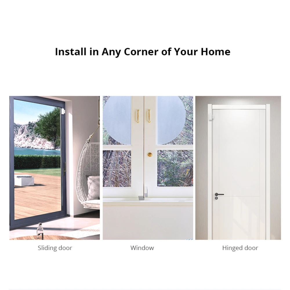 SONOFF SDW2 WiFi brezžični senzor za vrata in okna