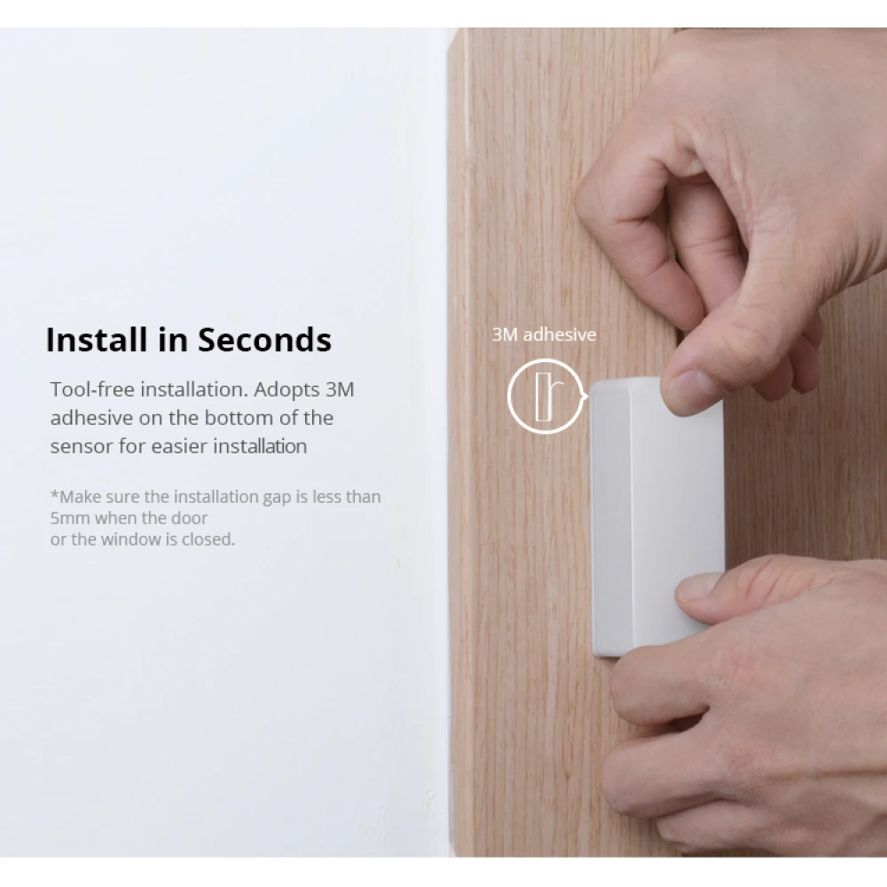 SONOFF SDW2 WiFi brezžični senzor za vrata in okna