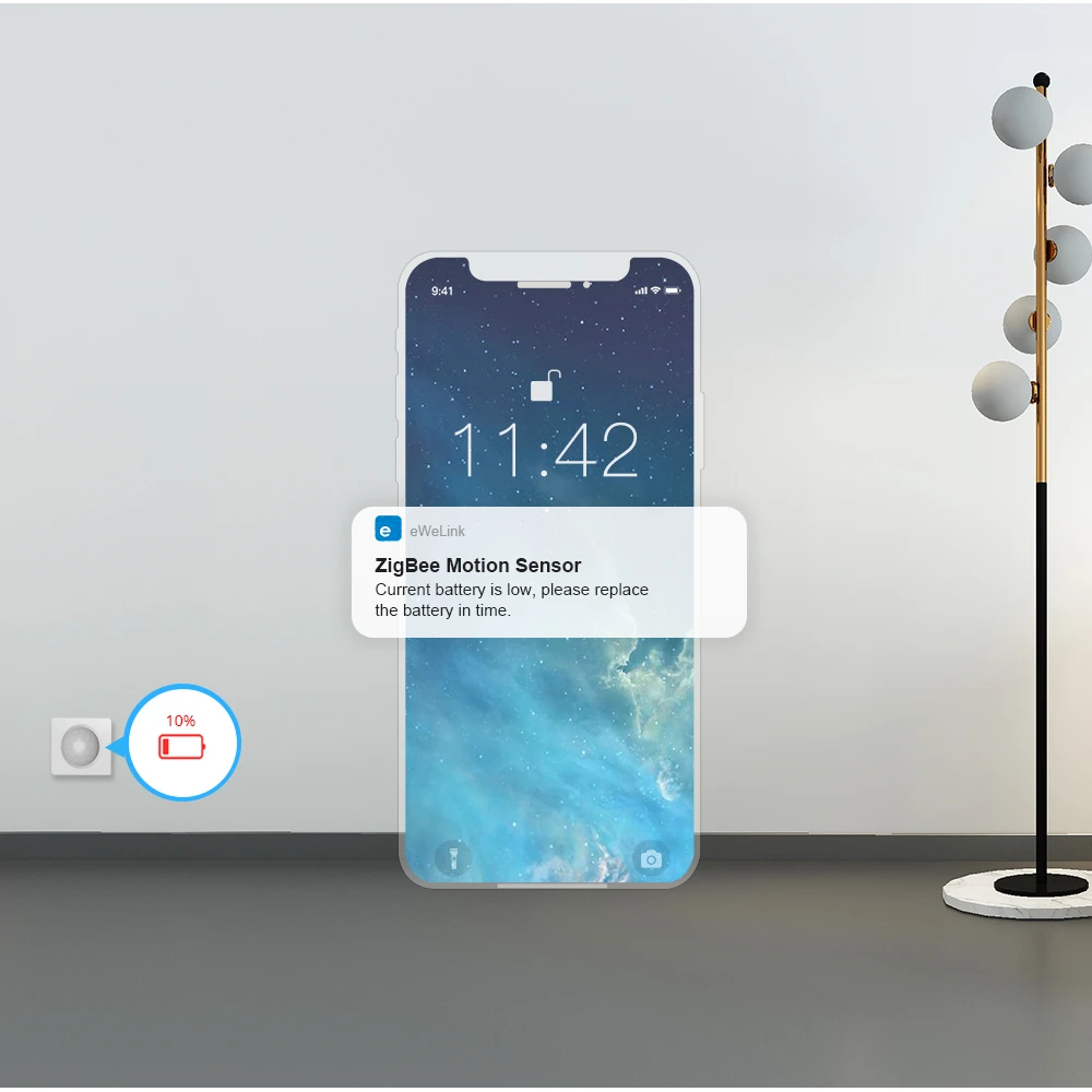 SONOFF SNZB-03 ZigBee senzor gibanja - pametno upravljanje in natančno zaznavanje