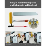 SUNKKO 738AL: točkovni varilni stroj za litijeve baterije 18650