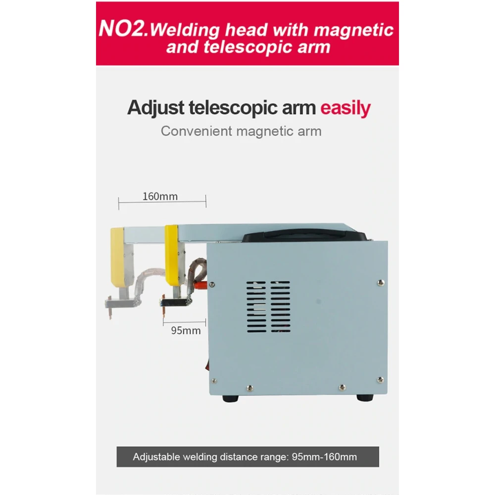 SUNKKO 738AL: točkovni varilni stroj za litijeve baterije 18650