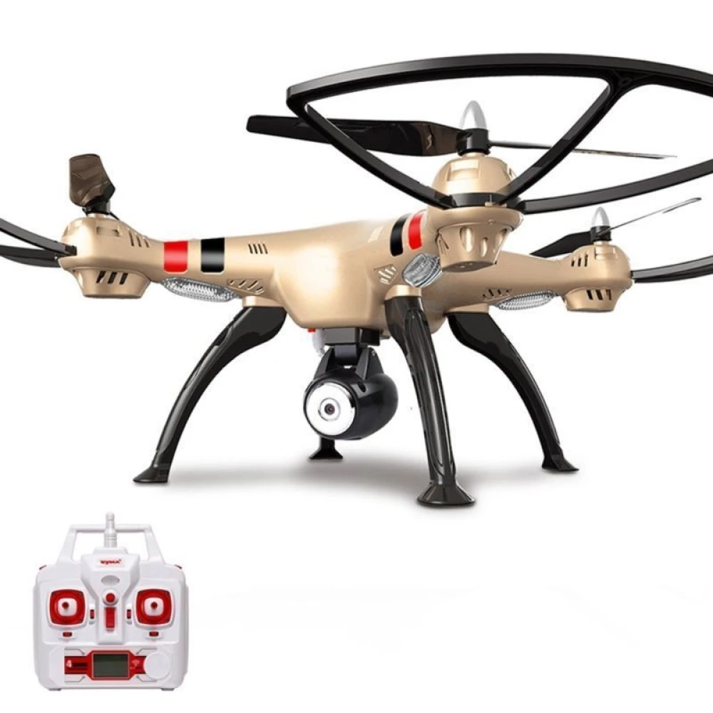 Detalle de la cámara Wifi HD del drone Syma X8hw