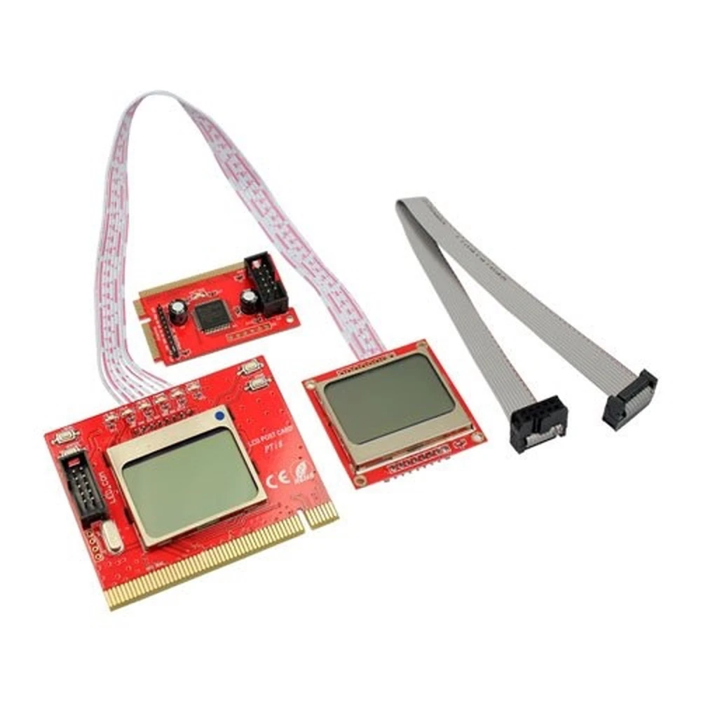 PCI diagnostična kartica za PC z LCD zaslonom PTI-8